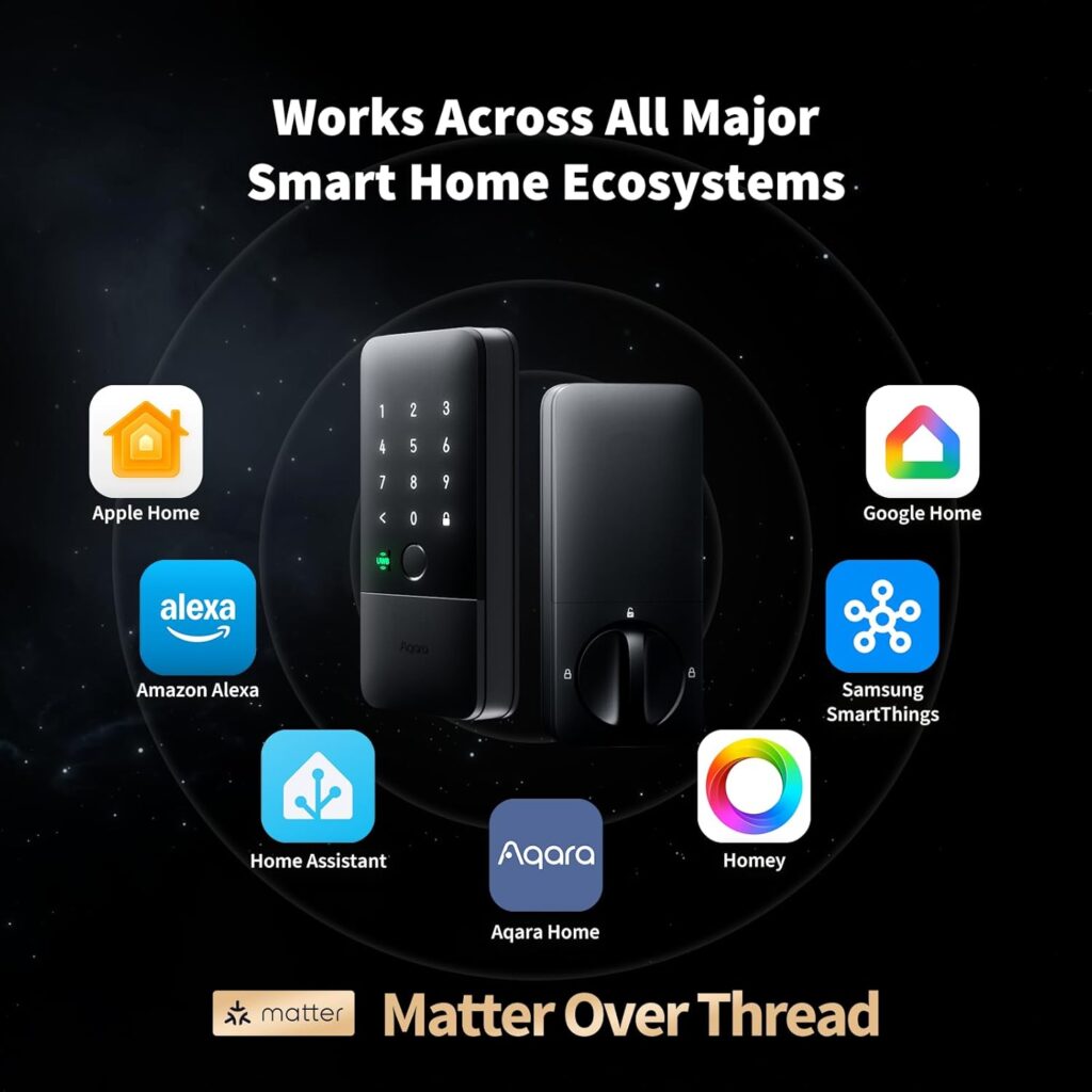 Aqara UWB Smart Lock U400 Review: Hands-Free Apple Home Key Entry in Silver