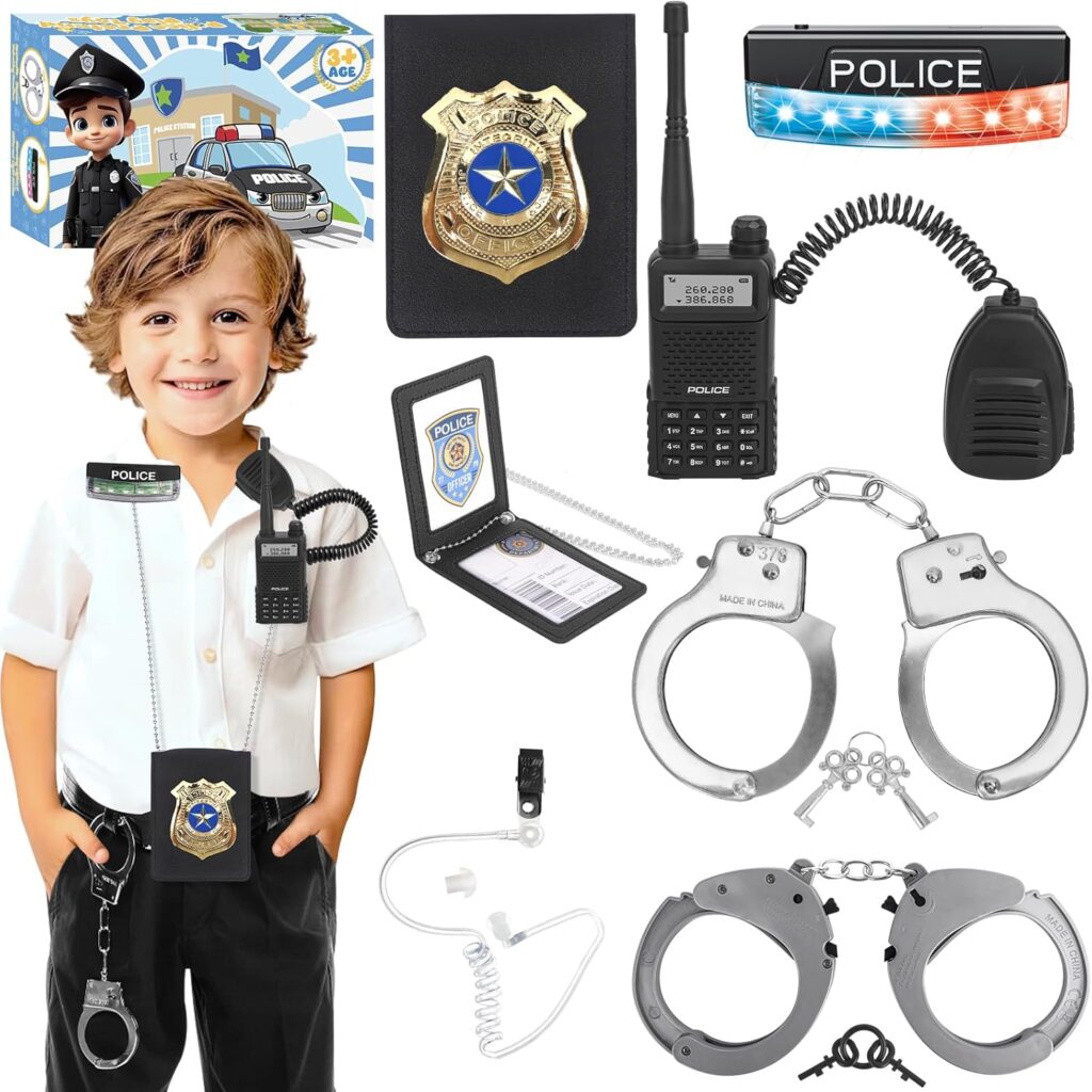 IVENRXIU Kids Police Role-Play Costume & Accessories Set Review: The Ultimate Immersive Officer Kit