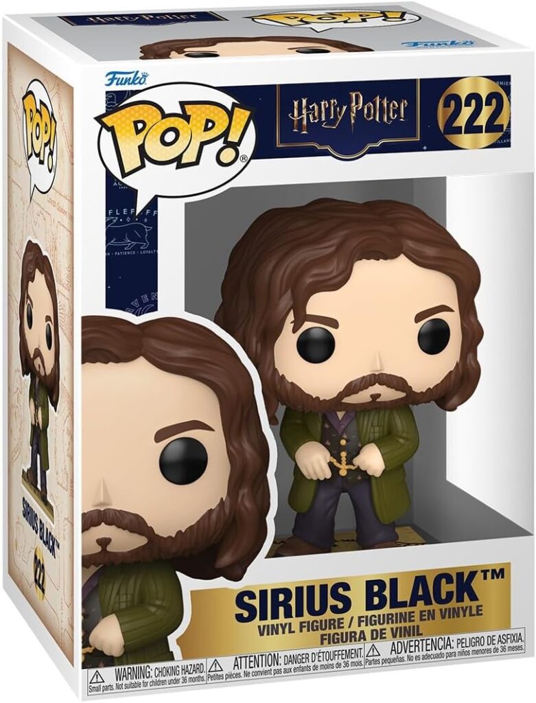 Funko Pop! Movies: Harry Potter Marauders Map – Sirius Black