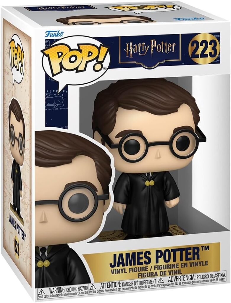 Funko Pop! Movies: Harry Potter Marauders Map – James Potter