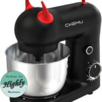 Stand Mixer, Compact & Space-Saving, Stainless Steel Bowl, Unique & Playful Design, Effcient 300W Mo…