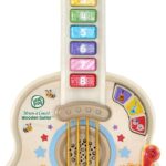 LeapFrog Strum and Count Wooden Guitar, Musical Toddler Toy