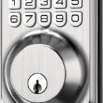 TEEHO TE001 Keyless Entry Deadbolt with Keypad for Front Door, Satin Nickel