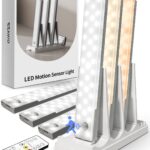 EZVALO Under Cabinet Lighting with Charging Station, Motion Sensor Lights