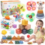 YHHYTOY 6-in-1 Montessori Baby Toys 0-6 6-12 Months, Infant Toys Baby …