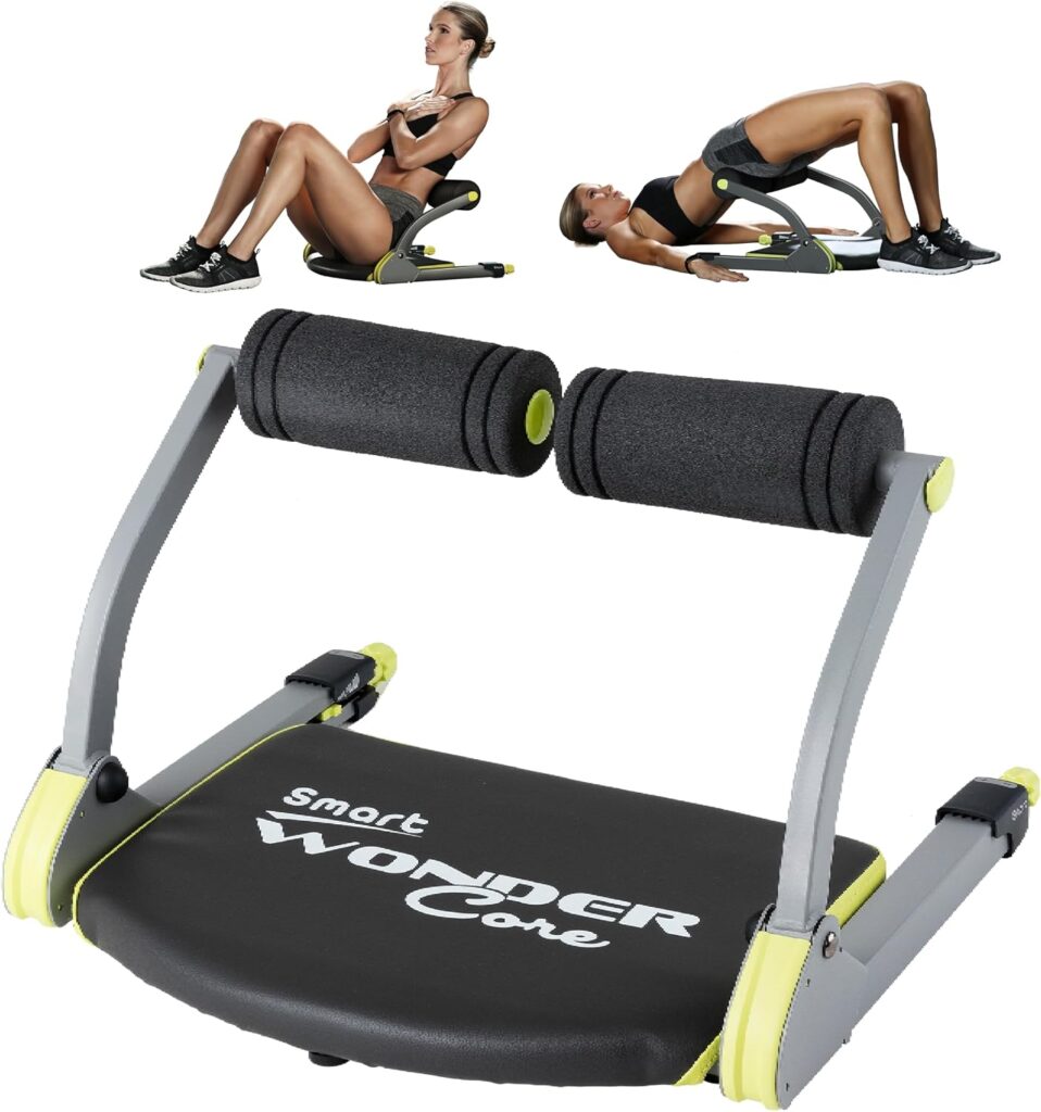 Wonder Core Smart, Ab Machine, Ab Workout Equipment, Sit Up Machine & Exercise Equipment, Ab Crunch …