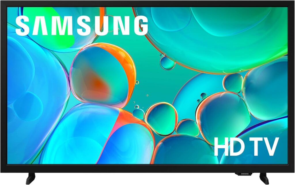 Samsung 32-Inch Class HD H5000F Smart TV (2025 Model) HDR, Object Tracking Sound Lite, Knox Security…