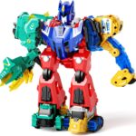 Dimoarch Magnetic Dinosaur Transforming Robot Toys for Boys