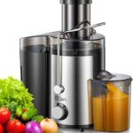 Juicer Machine 800W Centrifugal Juicer with Wide Mouth Feed Chute