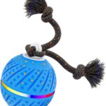Smart Interactive Dog Toys Ball for Aggressive Chewers Medium Large,E-…