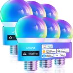 Linkind Matter Smart Light Bulbs, Works with Apple Home, Alexa, Google Home