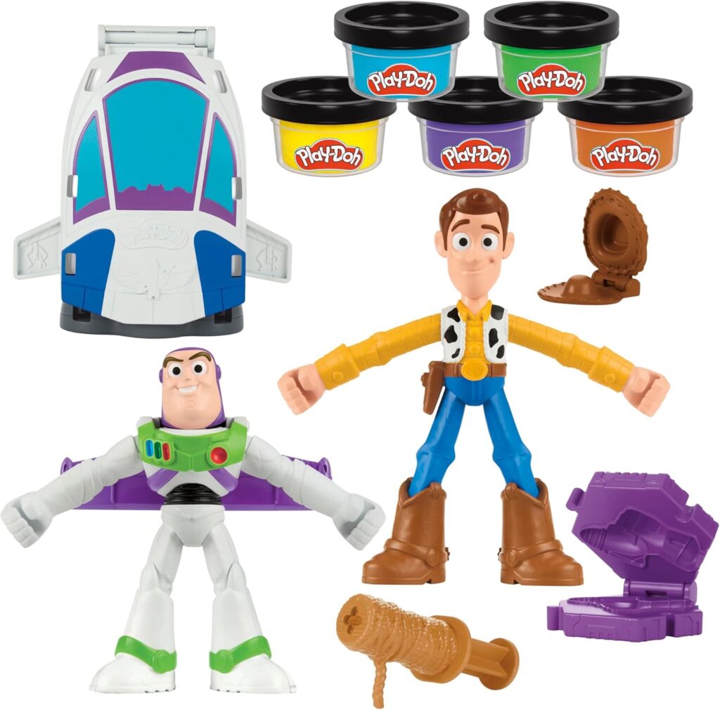 Play-Doh Toy Story 5 Space Creations Playset, Arts & Crafts, Disney To…