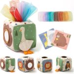 Youuys Baby Tissue Box Toy for Babies 6-12 Months, Montessori Sensory …