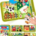 hahaland Busy Book for Toddlers 1-3 – Montessori Toys 1 Year Old Busy …