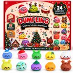 Christmas Dumpling Advent Calendar 2026,Squeeze Toys, 24 Squishy Toys …