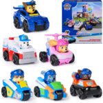 Paw Patrol Search & Rescue, Pup Squad Racers 6-Pack, 2.5-Inch Racers
