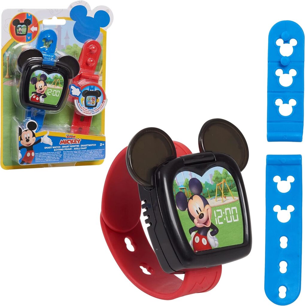 Disney Junior Mickey Mouse Funhouse Smart Watch for Kids, Toddler Watc…