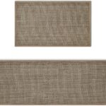 Artoid Mode Non Skid Kitchen Rugs and Mats Set of 2-17×29 + 17×47