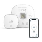 CHAMBERLAIN Smart Garage Control – Wireless Garage Hub and Sensor with Wifi & Bluetooth – Smartphone…