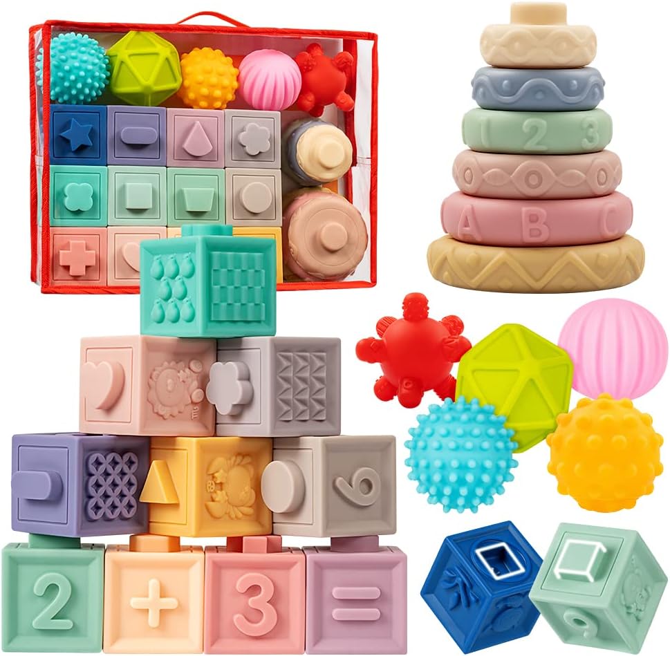 Jyusmile Baby Toys 6-12 Months, Montessori Toy for Babies 6-12 Months,…