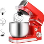 Stand Mixer, Kitchen in the box 3.2Qt Small Electric Food Mixer,6 Speeds Portable Lightweight Kitche…