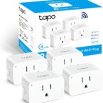 Tapo Smart Plug Mini 15A, Smart Wi-Fi Plug, P105(4-Pack)