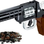 1:1 Revolver Building Block Set, Collectible Display Model