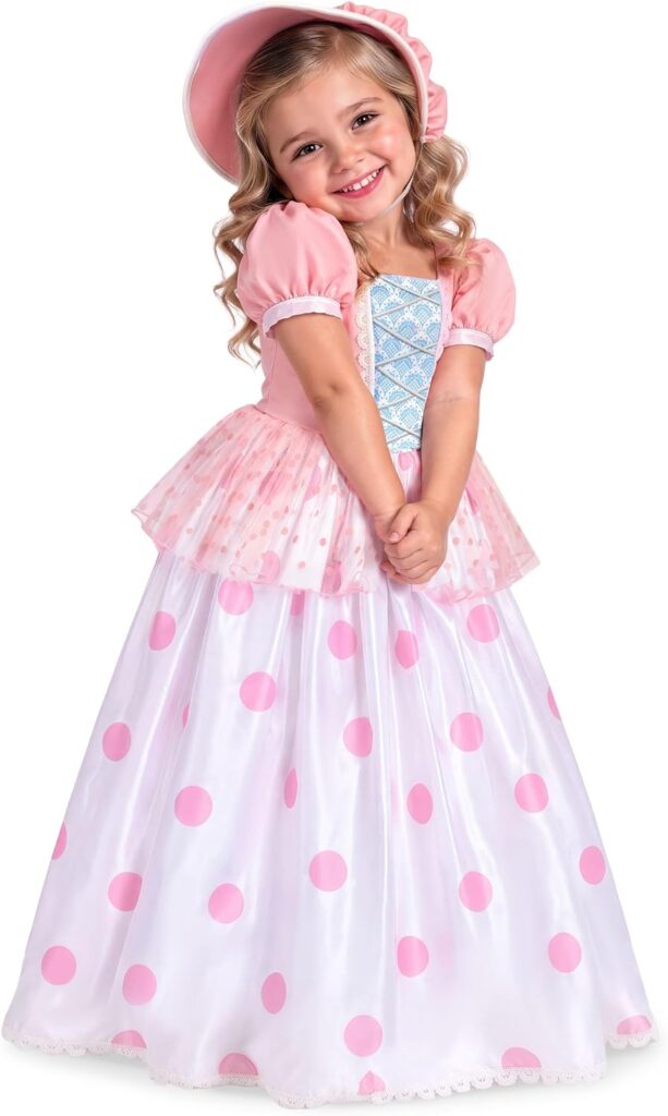 Toddler Disney Pixar Toy Story Bo Peep Costume Dress with Hat – Ideal …