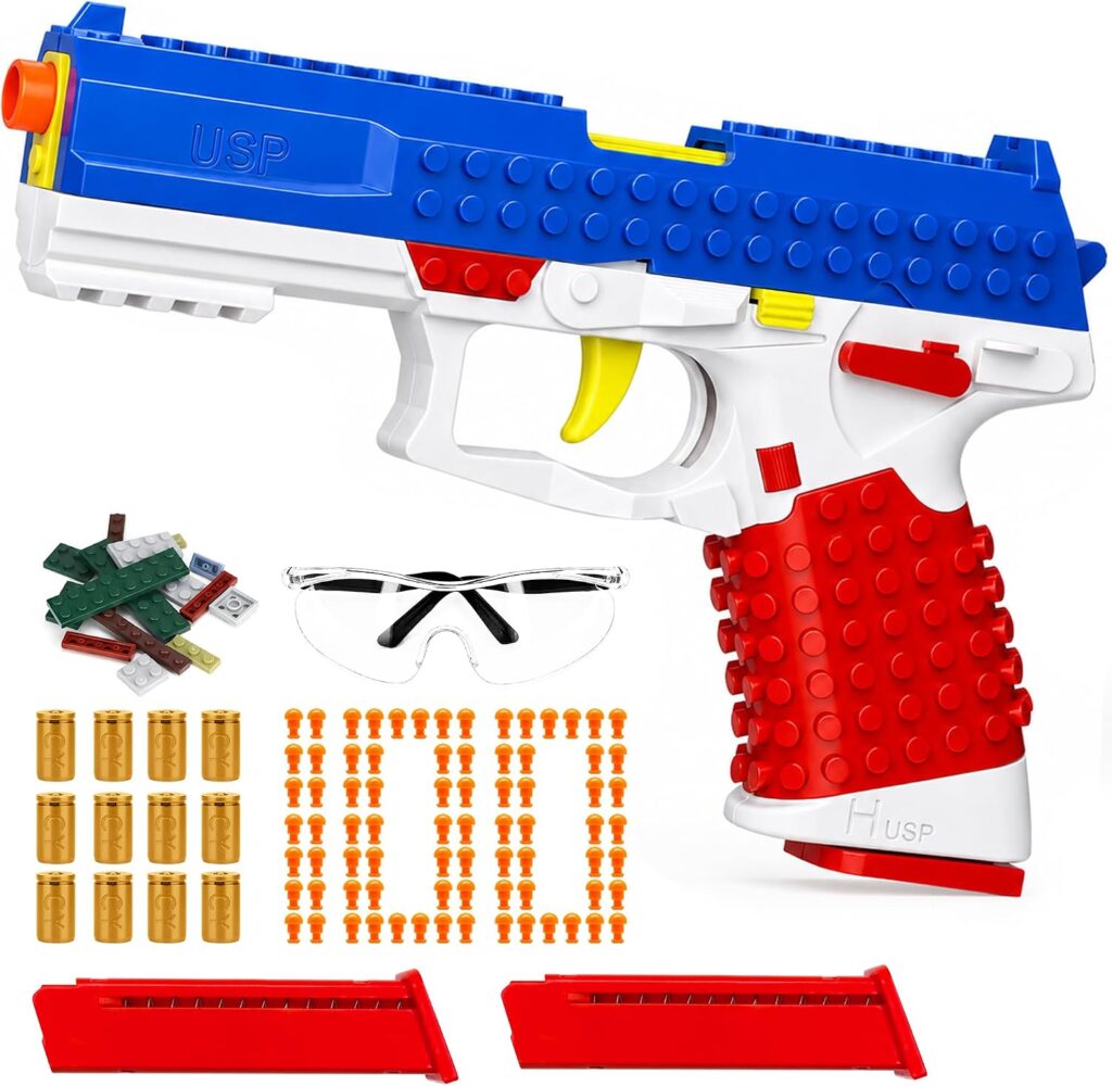 Block 19 Toy Pistol, Automatic Shell Ejection Toy Gun