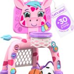 Move2Play, Giraffe Basketball Hoop & Soccer Goal Activity Center | 30+…