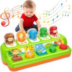 Pop Up Toys for 1 Year Old Boy Girls, Interactive Cause and Effect Lea…