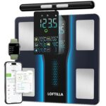LOFTILLA Scale for Body Weight, BMI, Body Fat, Muscle Mass, 5.4″ Display
