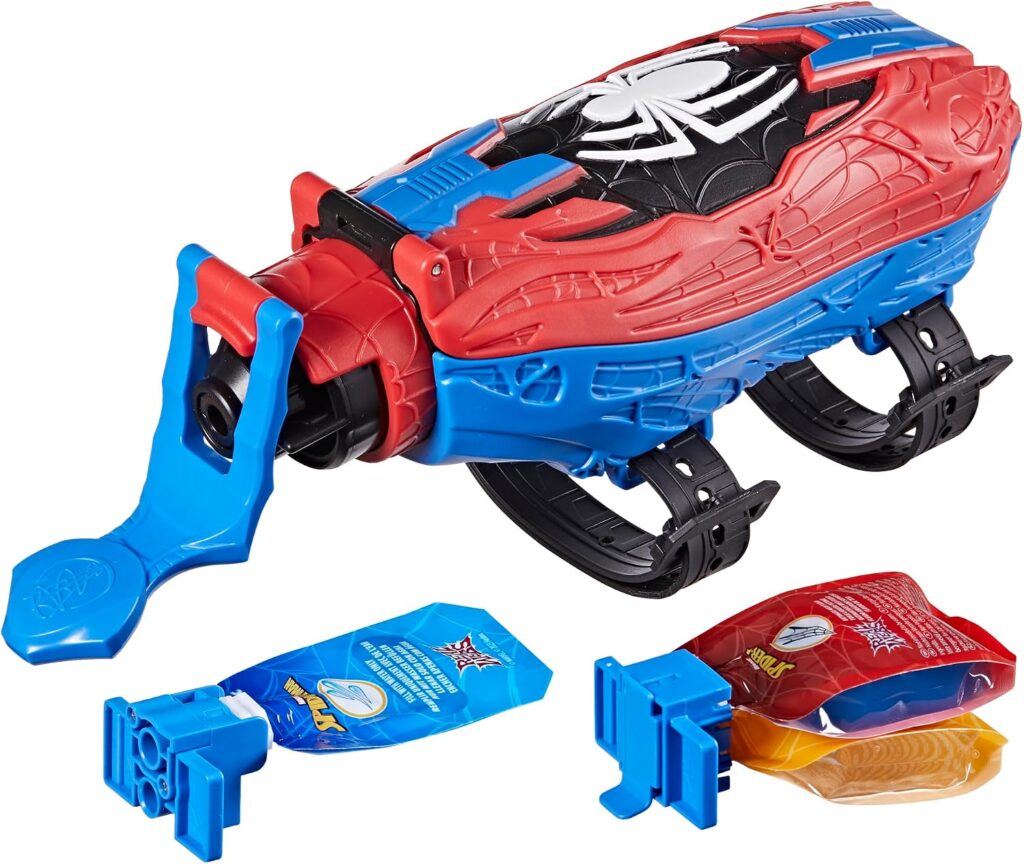 Marvel Spider-Man Real Webs Ultimate Web Blaster, 2-in-1 Blaster, Role…