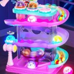 2-in-1 Ball Drop & Car Ramp Race Track Montessori Toy for Toddlers Age…