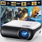 HAPPRUN Native 1080P Bluetooth Projector – Standard