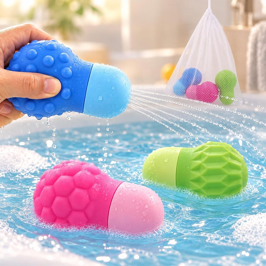 Baby Bath Toys for Kids Ages 1-3,Sensory Water Table Pool Toys for Tod…