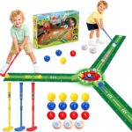 Kids Golf Toys Set, Light Up Golf Putting Indoor Game for Toddlers Age…